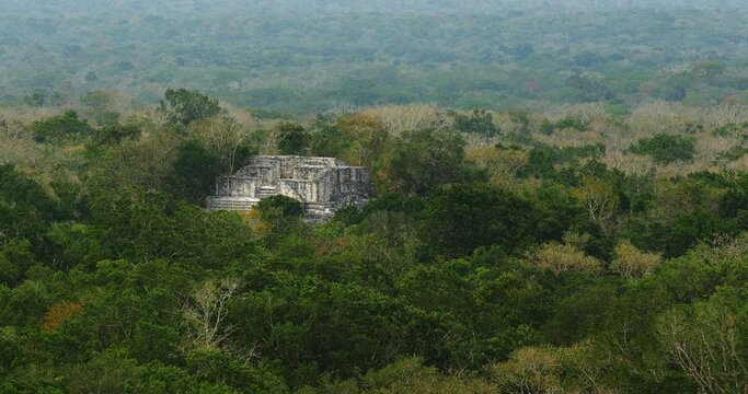 Zona Arqueol&oacute;gica de la ciudad Maya de Calakmul, Campeche, M&eacute;xico.
