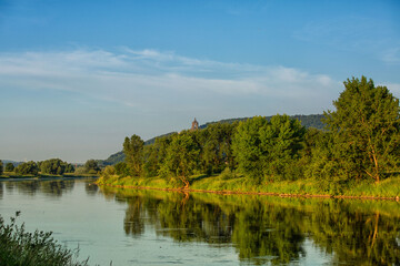 Obraz premium Kaiser Wilhelm Denkmal an der weser