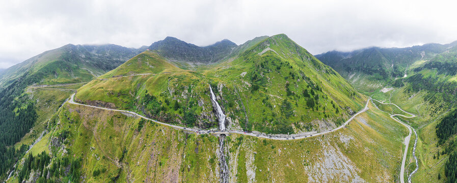 Transfagarash Road in Romania
