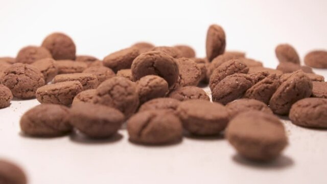 Pepernoten: Dutch cookies for 5th december festivities. Sinterklaas celebration.