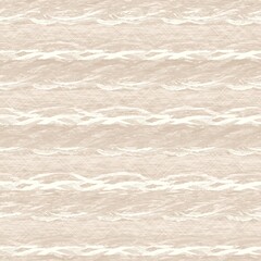 Minimal ecru jute plain horizontal stripe texture pattern. Two tone washed out beach decor background. Modern rustic brown sand color design. Seamless striped distress shabby chic pattern. 