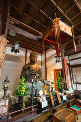 奈良県・飛鳥寺の大仏