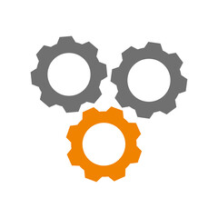 gear icon vector illustration symbol
