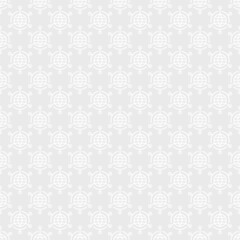 Seamless pattern white global network sign on a gray background.