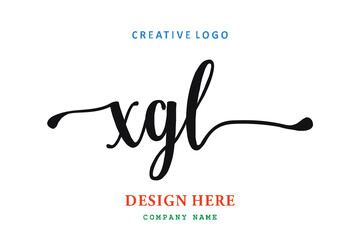XGLlettering logo is simple, easy to understand and authoritative