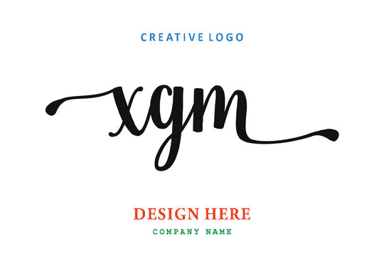 XGM lettering logo is simple, easy to understand and authoritative