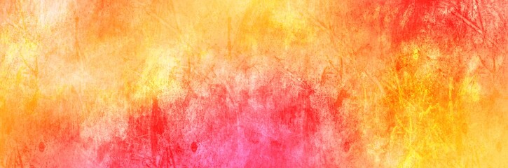 Fototapeta na wymiar Abstract background painting art with glowing yellow and red paint brush for thanksgiving poster, banner, website, card background.