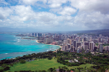 Fototapeta premium Waikiki Beach