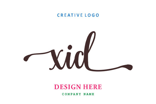 XID lettering logo is simple, easy to understand and authoritative