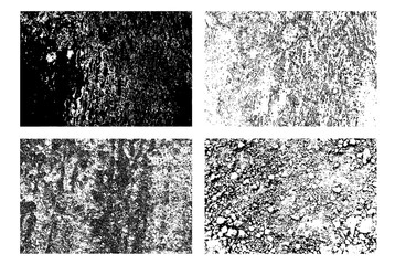 Background grunge texture set. vector illustration.