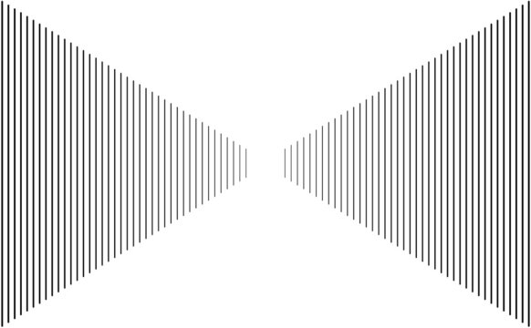 Lines in perspective abstract background