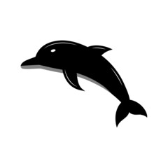 Dolphin icon design template vector isolated illustration