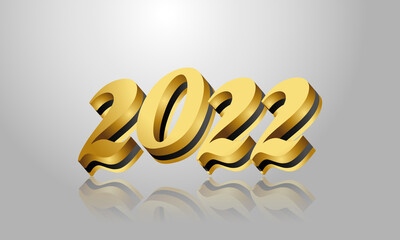 2022 new year greeting landscape background for your business needs
