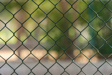 Fototapeta premium chain-link fence