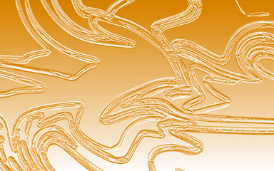Obraz premium Beautiful oil background for art projects, cards, business, posters. 3D illustration, computer-generated fractal