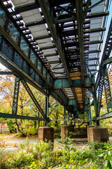 Obraz premium Autumn's railway