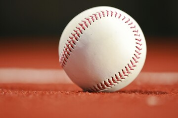 Baseball on turf