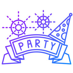 Fototapeta premium banner icon