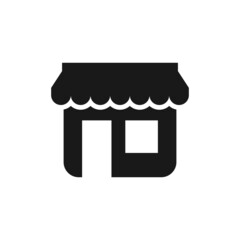 Store Building icon simple and modern. Symbol for Location