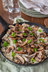 classic creamy mushroom risotto 