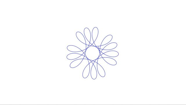 Spirograph changes with the amount of the roulette to draw