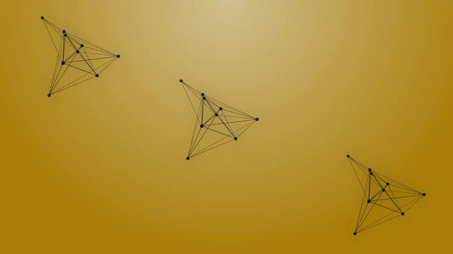 Background opener of three plexus moving in unison. Apt for openers related to business, technology or any other presentations and advertising content. Also artificial intelligence explanatory videos.