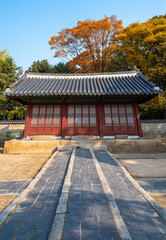 Jongmyo Confucian shrine of the Korean Joseon Dynasty in Seoul, South Korea