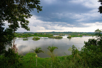 Fototapeta na wymiar The Republic of Uganda is a country in eastern Africa