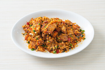 roasted crispy belly pork with salt and chili