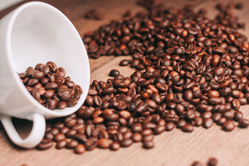 coffee beans brown mocha beans close-up food