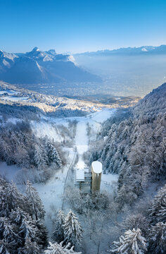 Tremplin olympique de St Nizier du Moucherotte