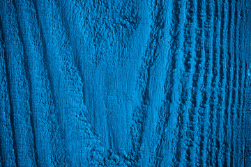 wooden wall, blue background
