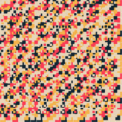 Fototapeta premium Abstract Geometric Pattern generative computational art illustration