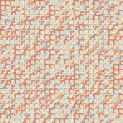 Abstract Geometric Pattern generative computational art illustration