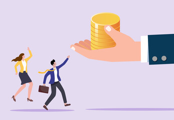 Competition, salary, performance, reward, incentive, performance, investment, financial management, wealth, workplace, joint force, cooperation, team, occupation, workplace, stock market, enterprise, 