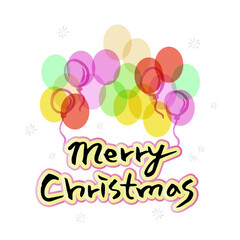 Christmas - lettering (e)