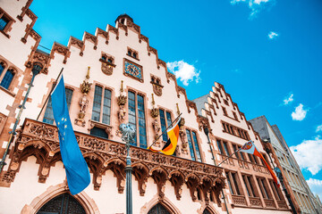 Old Town of Frankfurt am Main, Germany.