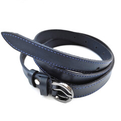 leather belt on white