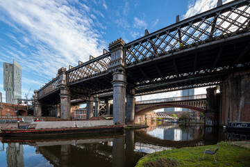 Obraz premium UK, Manchester, Hafen