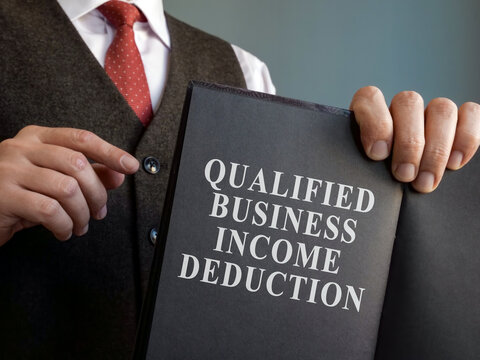 Manager shows Qualified Business Income Deduction QBI data.
