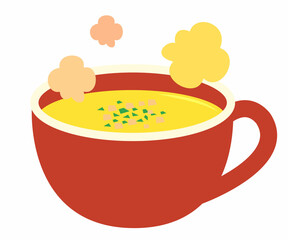 soup in a bowl