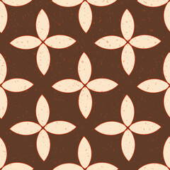 Off white ornament vector seamless repeat pattern print background