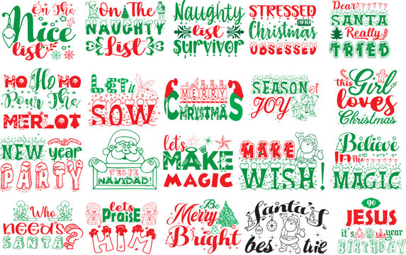 Christmas SVG 20 Design Bundle