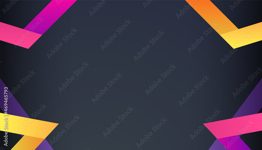 Poster modern simple minimal stylish technology lights background