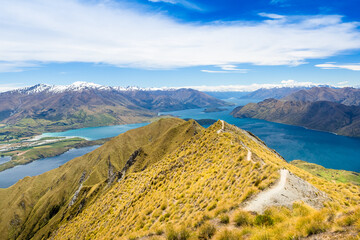 Lake wanaka and Mt Aspiring, new zealand