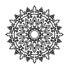 Original Retro Indian Mandala Elements