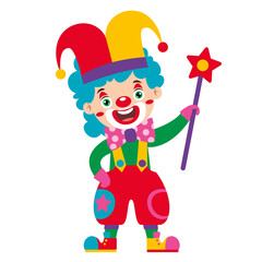 Cartoon Drawing Of A Clown