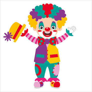 Cartoon Drawing Of A Clown