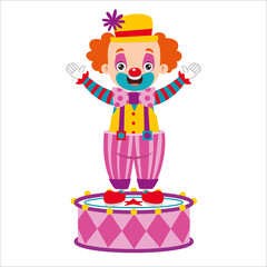 Cartoon Drawing Of A Clown