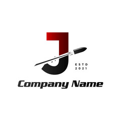 Initial J Bullet logo